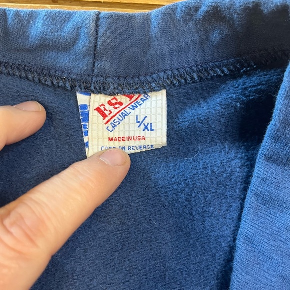 Vintage cotton cat lady sweatshirt cardigans size L/XL Made in the USA. - Picture 5 of 8